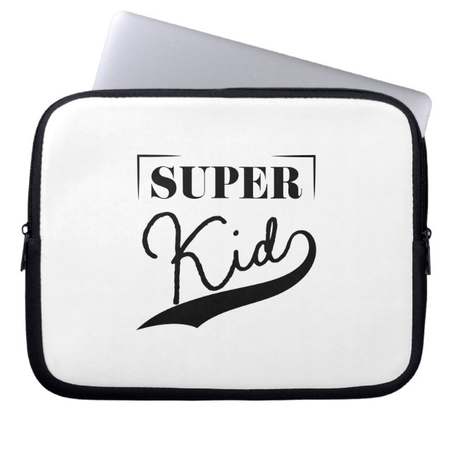 Super Kid Laptopschutzhülle (Vorderseite)