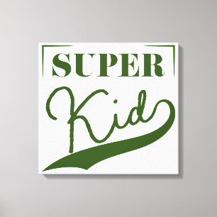 Super Kid Leinwanddruck