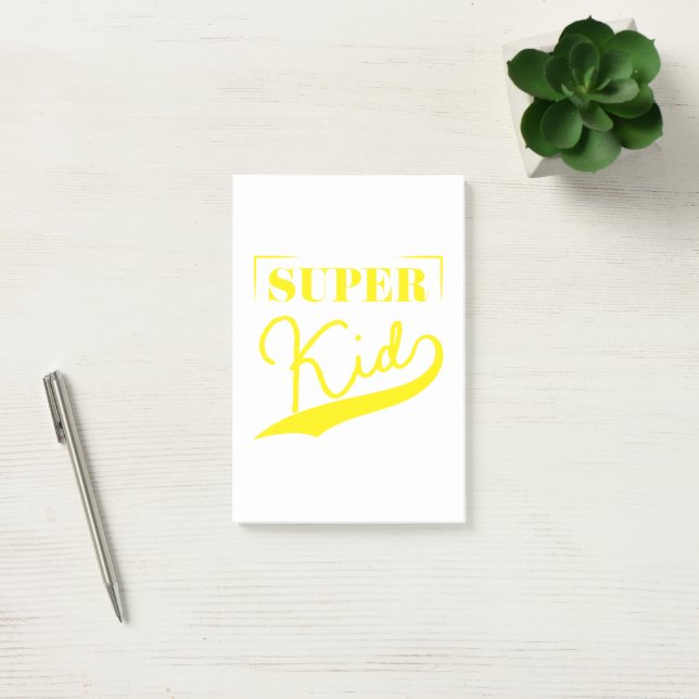 Super Kid Post-it Klebezettel (Büro)