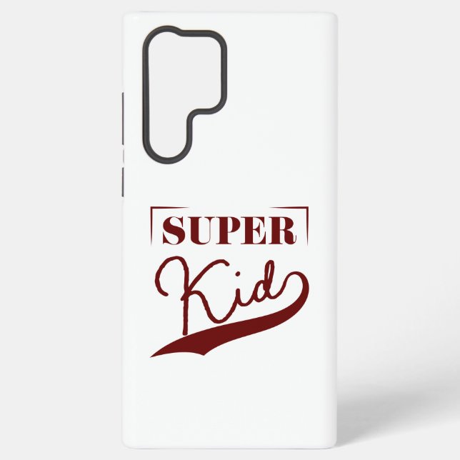 Super Kid Samsung Galaxy Hülle (Rückseite)