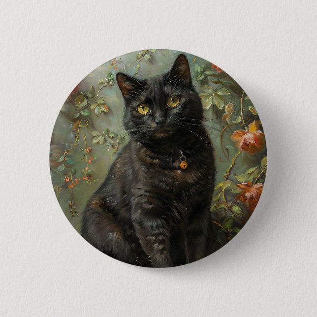 Super Kitty kommt in die Stadt Button (Vorderseite)