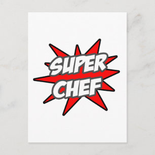 Super Koch Postkarte