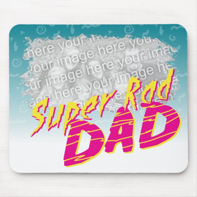 Super krasser Vater Customizeable Mousepad (Vorne)