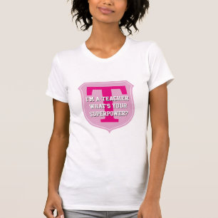 Super Lehrer T-Shirt Was ist dein Superkraft?