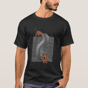 Super Long Undercover Dackel Funny Dackel Dog T-Shirt