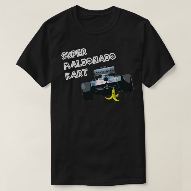 Super Maldonado Kart Classic TShirt (Design vorne)