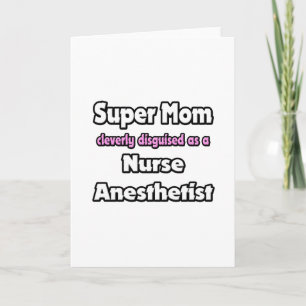 Super Mama ... Anästhesist Karte