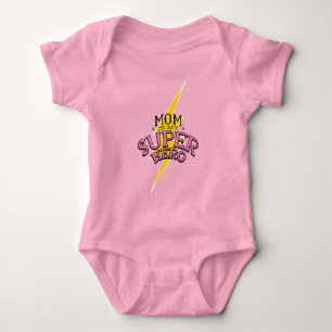 Super Mama Baby Strampler