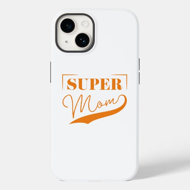 Super Mama Case-Mate iPhone 14 Hülle (Rückseite)