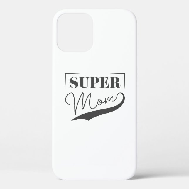 Super Mama Case-Mate iPhone Hülle (Rückseite)