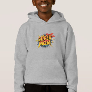 Super Mama Comic Burst Hoodie