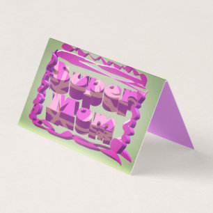 Super Mama Design für Mütter Tag und Geburtstag