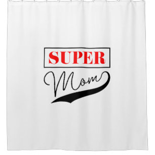 Super Mama Duschvorhang