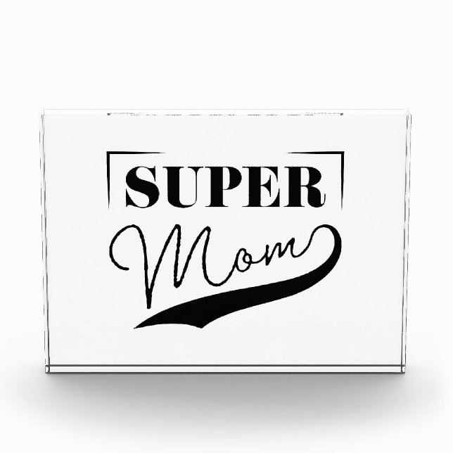 Super Mama Fotoblock (Vorderseite)