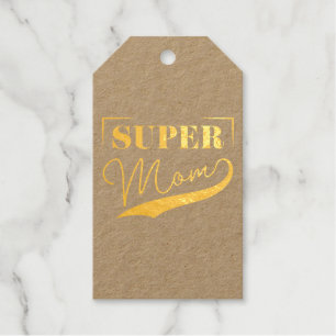 Super Mama Geschenkanhänger