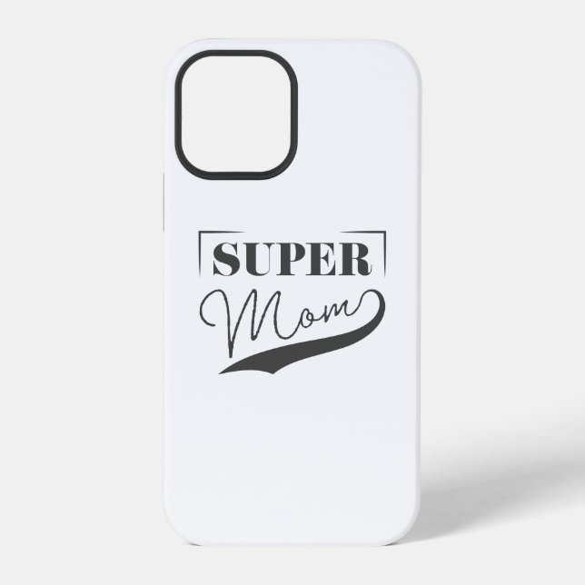 Super Mama iPhone 12 Pro Hülle (Rückseite)
