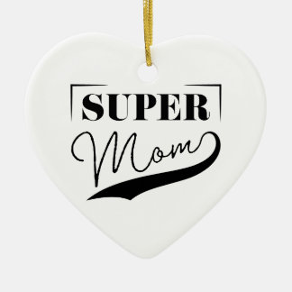 Super Mama Keramik Ornament