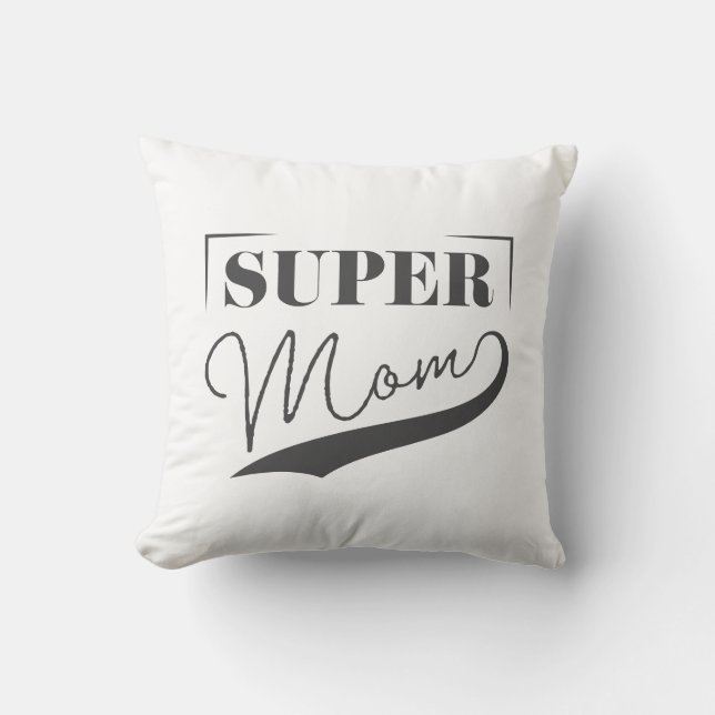 Super Mama Kissen (Vorderseite)