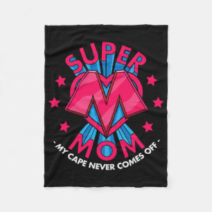Super Mama - Mein Kap kommt nie aus - Phantastisch Fleecedecke