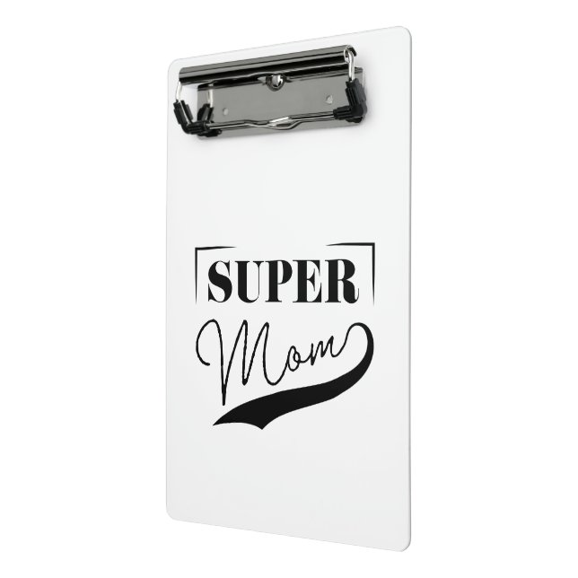 Super Mama Mini Klemmbrett (Gewinkelt2)