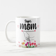Super Mama Muttertag Tasse Geschenk