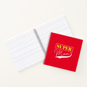 Super Mama Notizbuch