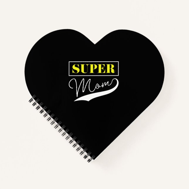 Super Mama Notizbuch (Vorderseite)