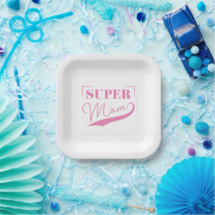 Super Mama Pappteller