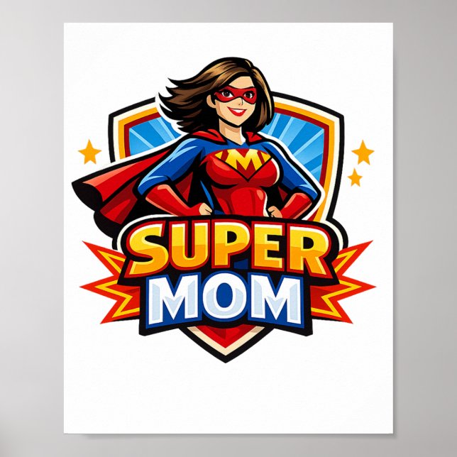 Super-Mama Poster (Vorne)