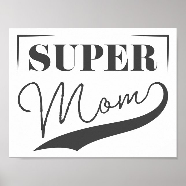 Super Mama Poster (Vorne)