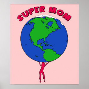 SUPER-MAMA POSTER