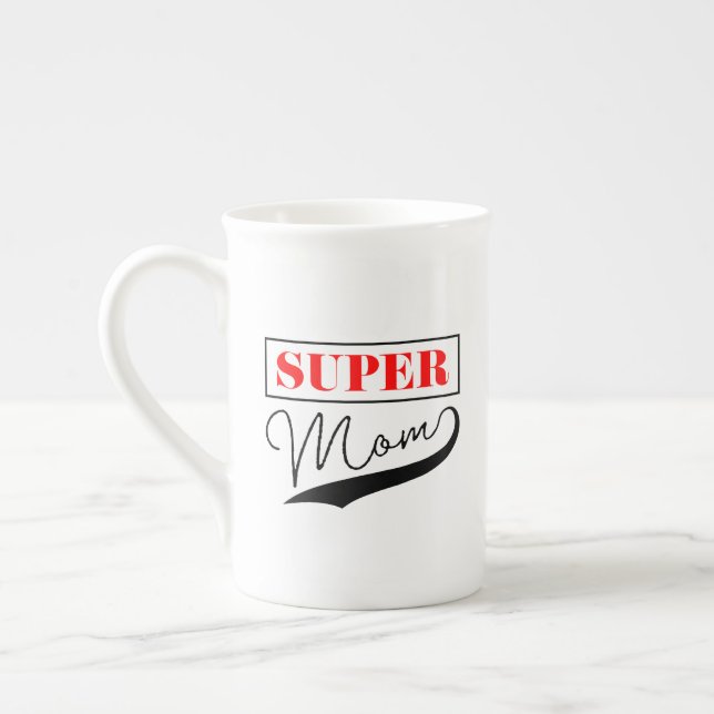 Super Mama Prozellantasse (Links)