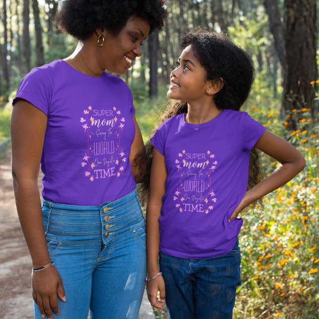 Super-Mama Rette die Welt T-Shirt (Saving the World)