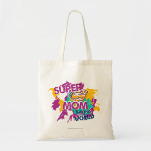 Super-Mama Rette die Welt Tragetasche