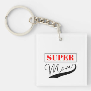 Super-Mama Schlüsselanhänger