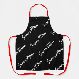 Super Mama Schöne Niedliche Hübsch Elegante Modern Schürze