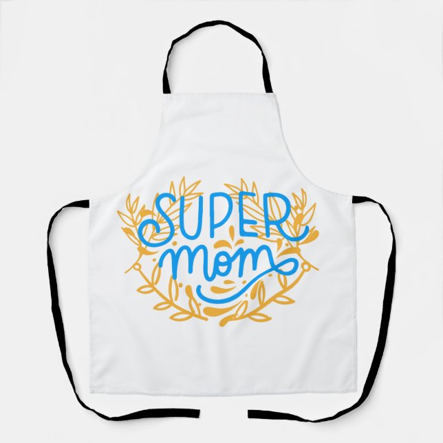 Super Mama Schürze (Vorderseite)