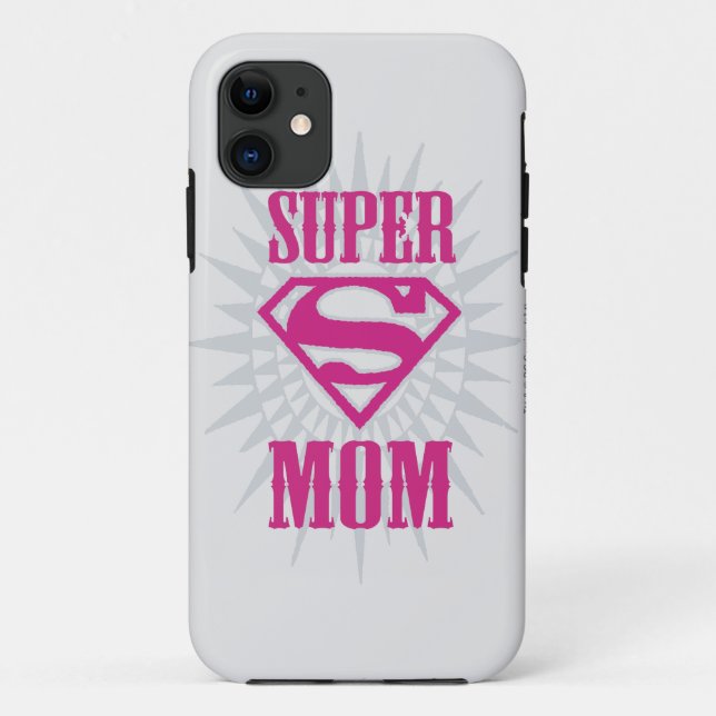 Super Mama Sternexplosion Case-Mate iPhone Hülle (Rückseite)