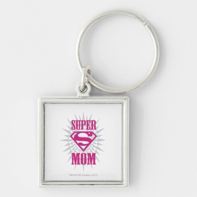 Super Mama Sternexplosion Schlüsselanhänger (Vorne)