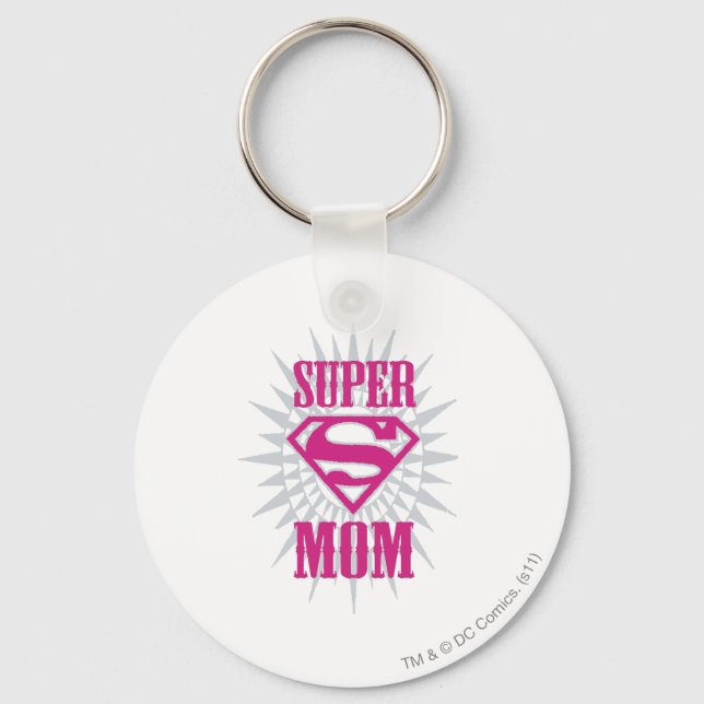 Super Mama Sternexplosion Schlüsselanhänger (Vorderseite)