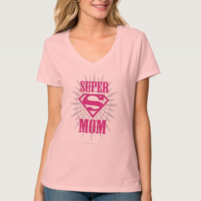 Super Mama Sternexplosion T-Shirt (Vorderseite)