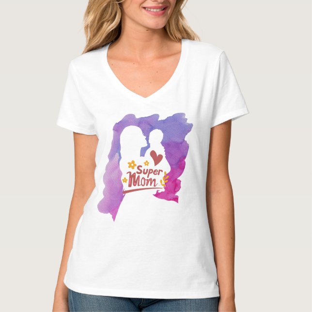 Super Mama T-Shirt (Vorderseite)