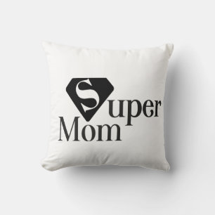 Super Mama Throw Kissen