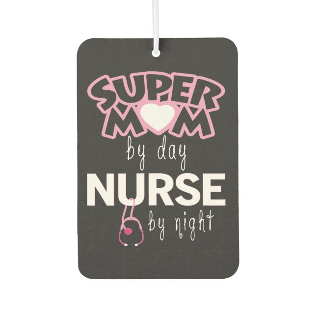 Super Mama von Day Nurse by Night Autolufterfrischer (Vorderseite)
