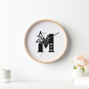 Super-Mama   Wanduhr   Wohnkultur   Wohnzimmer 