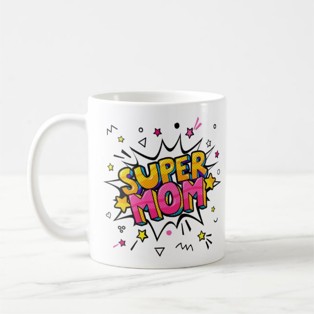 Super maman mug (Gauche)
