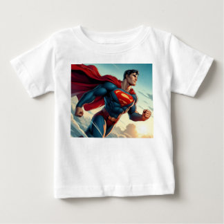 Super Man Baby Fine Jersey T - Shirt