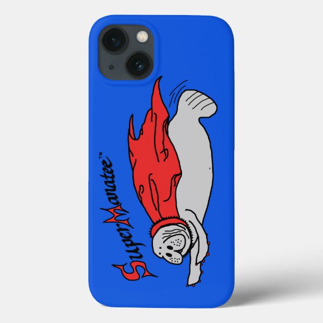 Super Manatee robuste iPhone 6 coque (Verso)