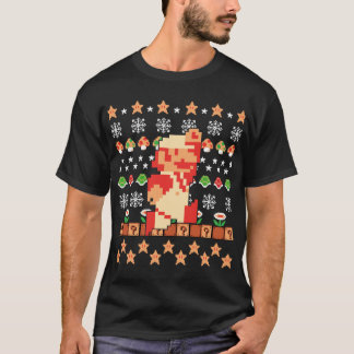 Super Mario Mario Haut Weihnachten lustig T-Shirt