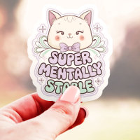 Super Mental Stable Adorable Cat Vinyl